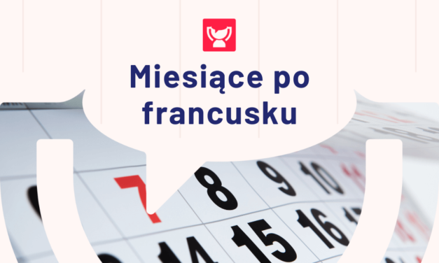 Miesiące po francusku