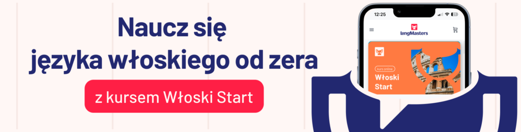 kurs włoski start baner